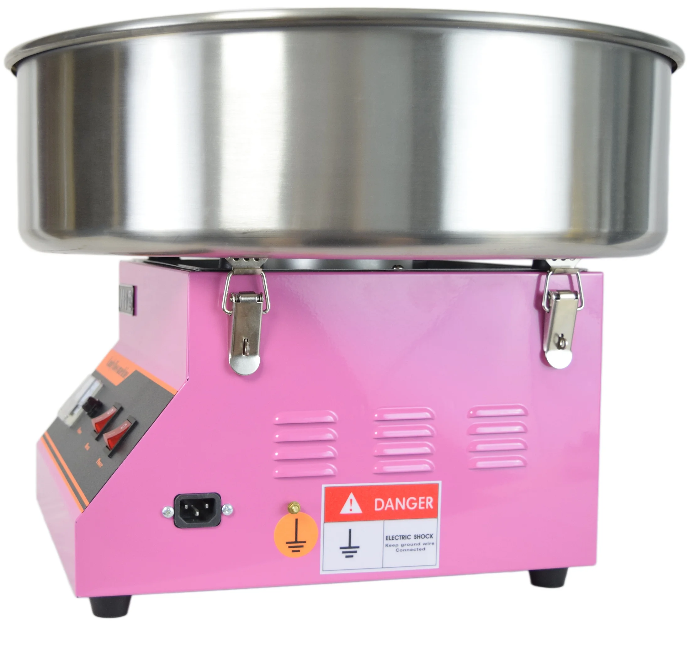 Electric Commercial Cotton Candy Machine / Floss Maker Pink VIVO CANDY-V001