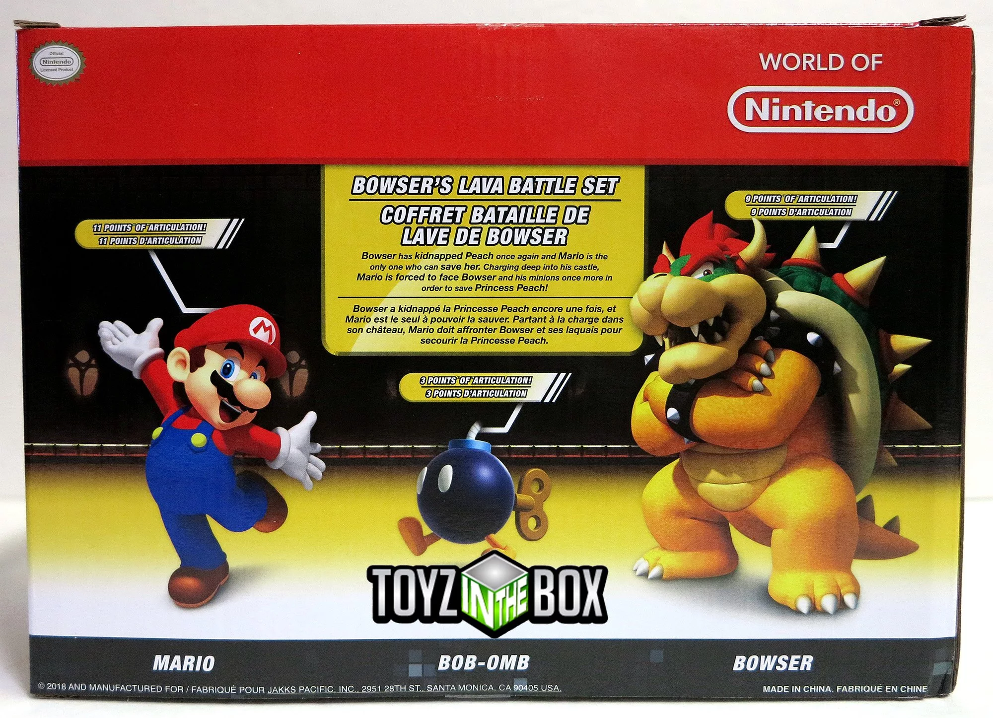 Nintendo Mario vs. Bowser Diorama Set