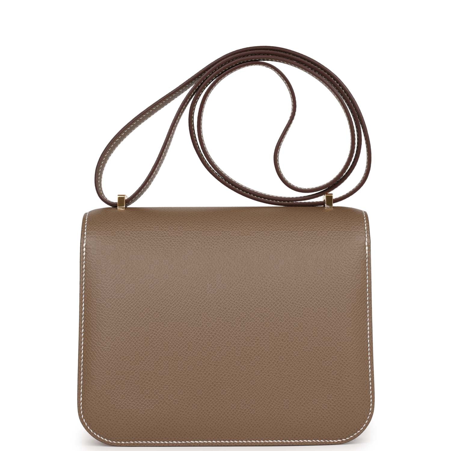 Hermes Constance 18 Etoupe Epsom Gold Hardware