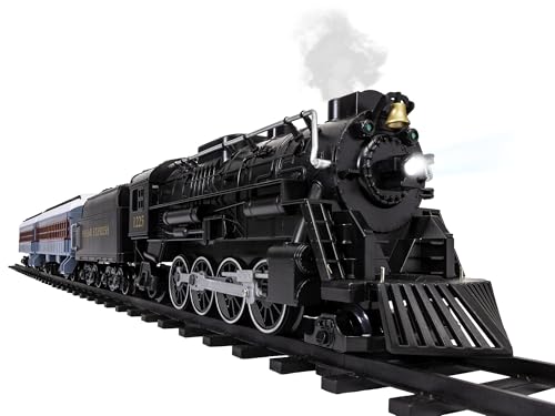 Lionel Battery-Operated The Polar Express Toy Train Set with Bluetooth, Locomotive, Train Cars, & Track with Authentic Train Sounds, Lights, & Water Vapor Smoke Effects for Kids 4+