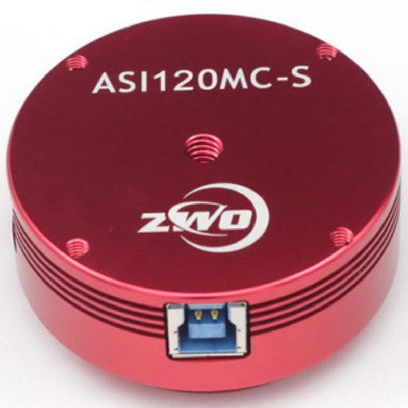 ZWO - ASI120MC-S Color CMOS Camera with USB 3.0 Connection