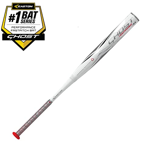 Easton | GHOST ADVANCED Fastpitch Softball Bat | Approved for All Fields | -11 / -10 / -9 / -8 | 2 Pc. Composite