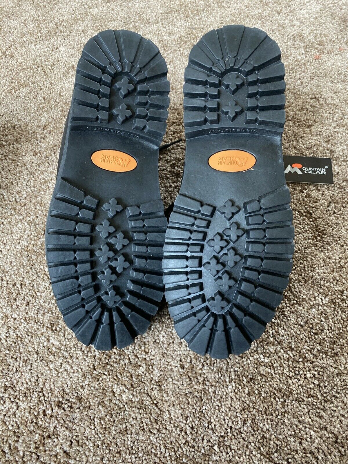 Mountain Gear Mens Russel Mid  Boot, Adult, Black Mono Chrome, 8.5 M US