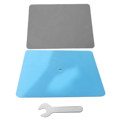 Leveling Table for Large Resin Models, Adjustable Leveling Board for Epoxy Resin & Art Craft Projects, Resin Supplies, White and Blue