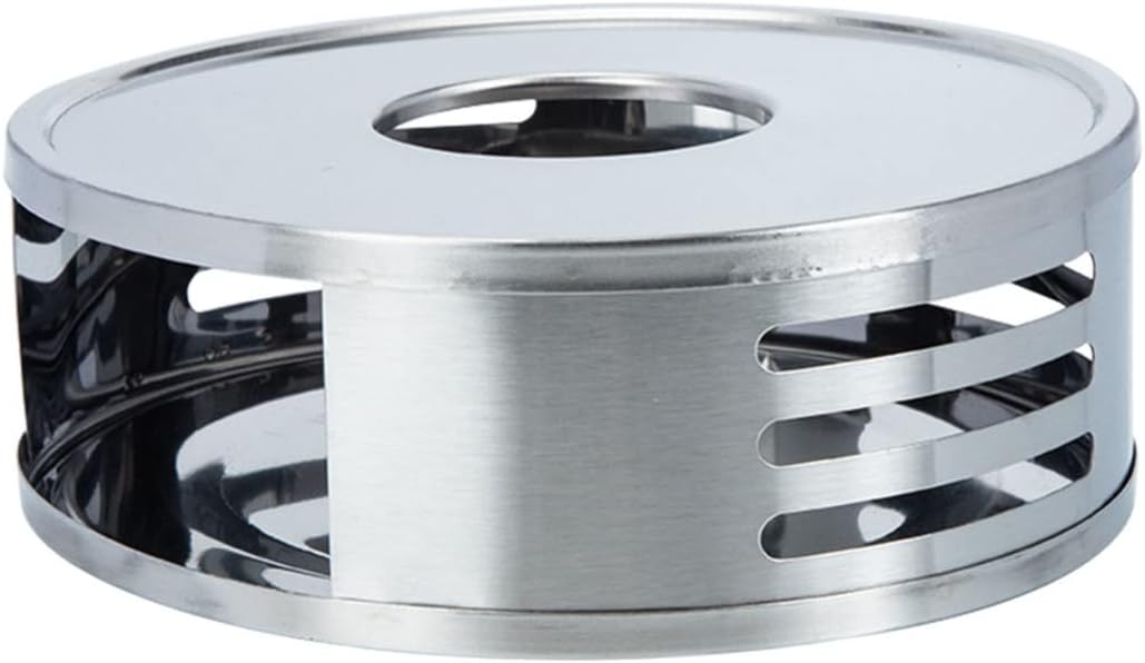 PRETYZOOM Stainless Steel Tea Warmer Ceramic Tea Kettle Tea Ceremony Supply Ceramic Candle Holder Coffee Warmer Base Home Teapot Warmer Teapot Warmer Stand Heater Universal Office