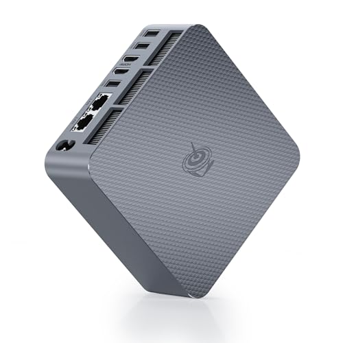 Beelink Mini PC SER5 with AMD Ryzen 5 5500U Mini Computer(6C/12T, up to 4.0GHz), 32GB DDR4 500GB NVMe SSD, Desktop PC 4K HD Dual Display HDMI/DP1.4/WiFi 6/Bluetooth 5.2/2.5Gbps Ethernet