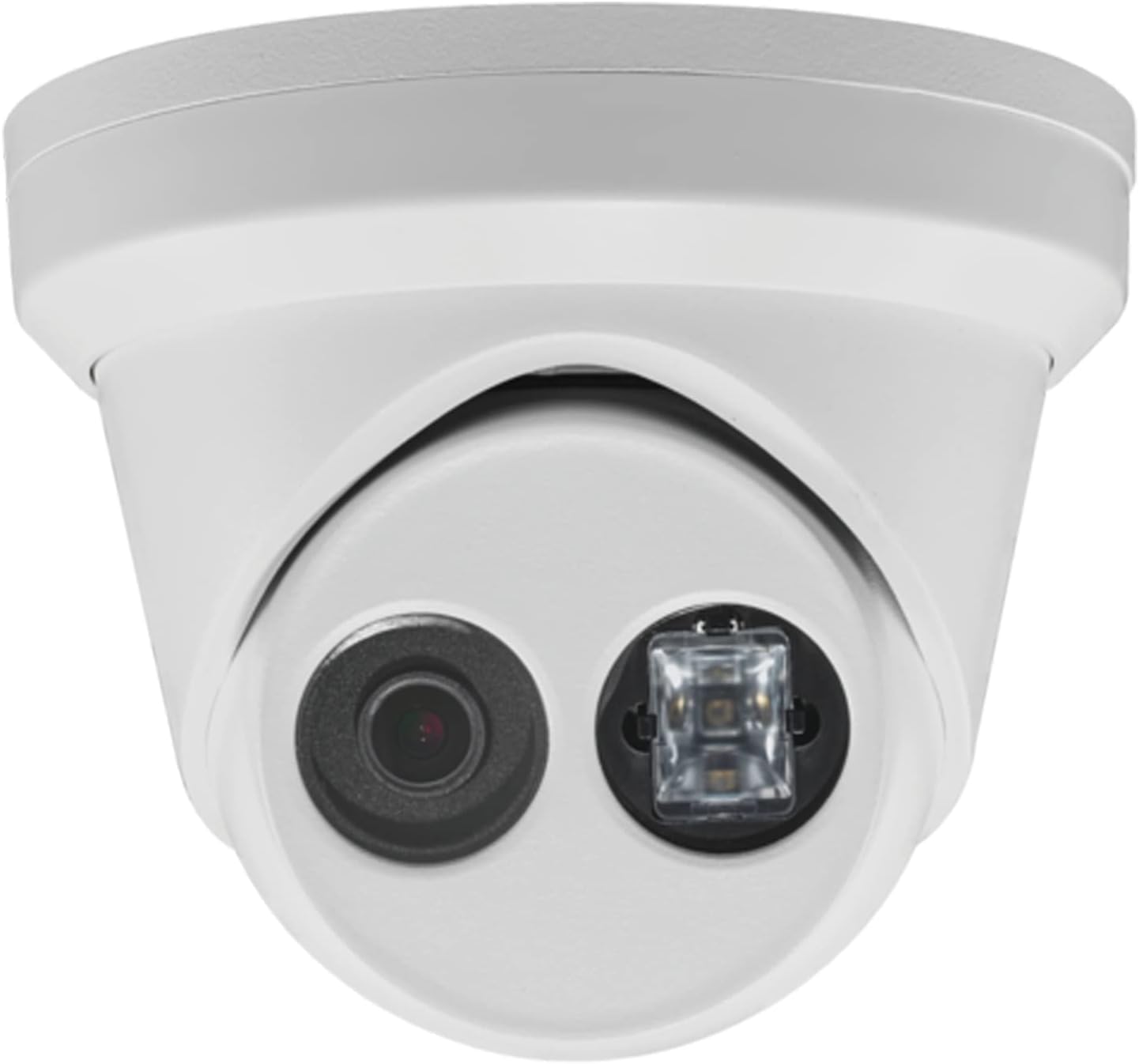 DS-2CD2343G2-I 2.8mm, 4MP AcuSense PoE Turret IP Camera, AI Human and Vehicle Detection, 98ft Night Vision, IP67 Waterproof, Smart H.265+