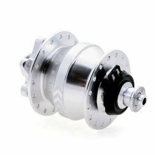 SP Dynamo Bike Hub SP Dynamo PD8 DB 32H 100mm Silver