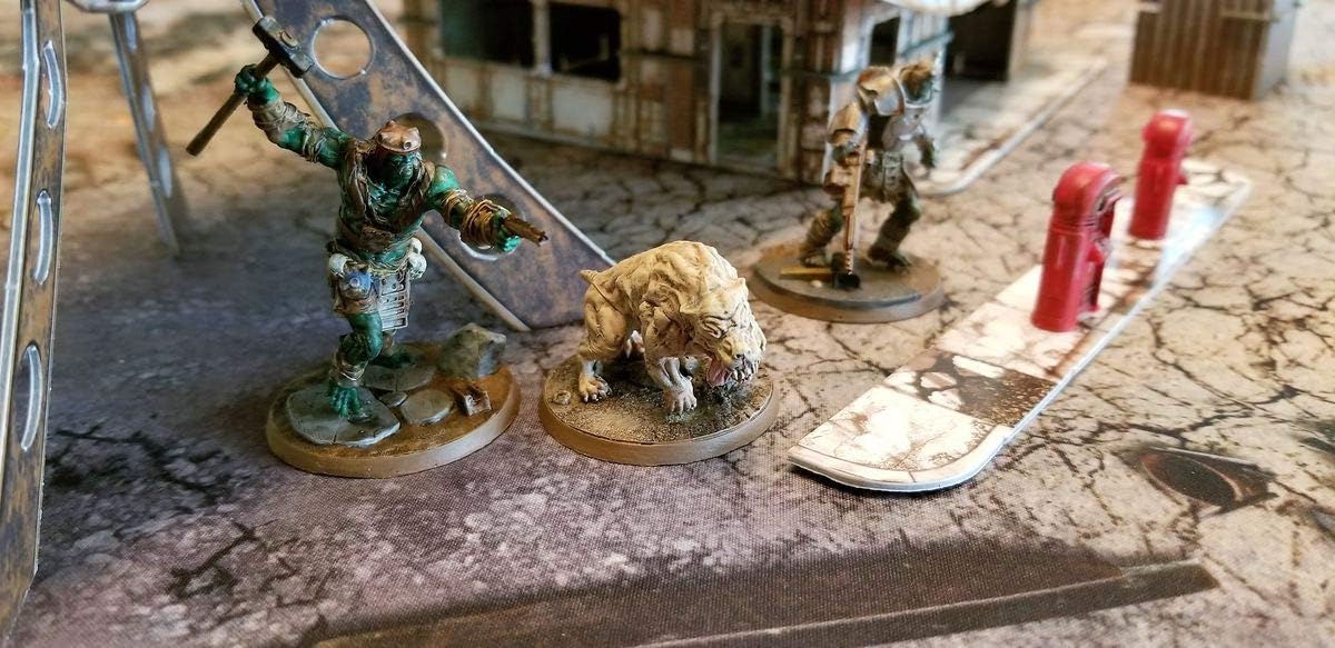 Modiphius Entertainment Fallout: Wasteland Warfare - Two Player Starter Strategy Boxed Board Game Ages 12 & Up (Officially Licensed Fallout Miniatures Game)