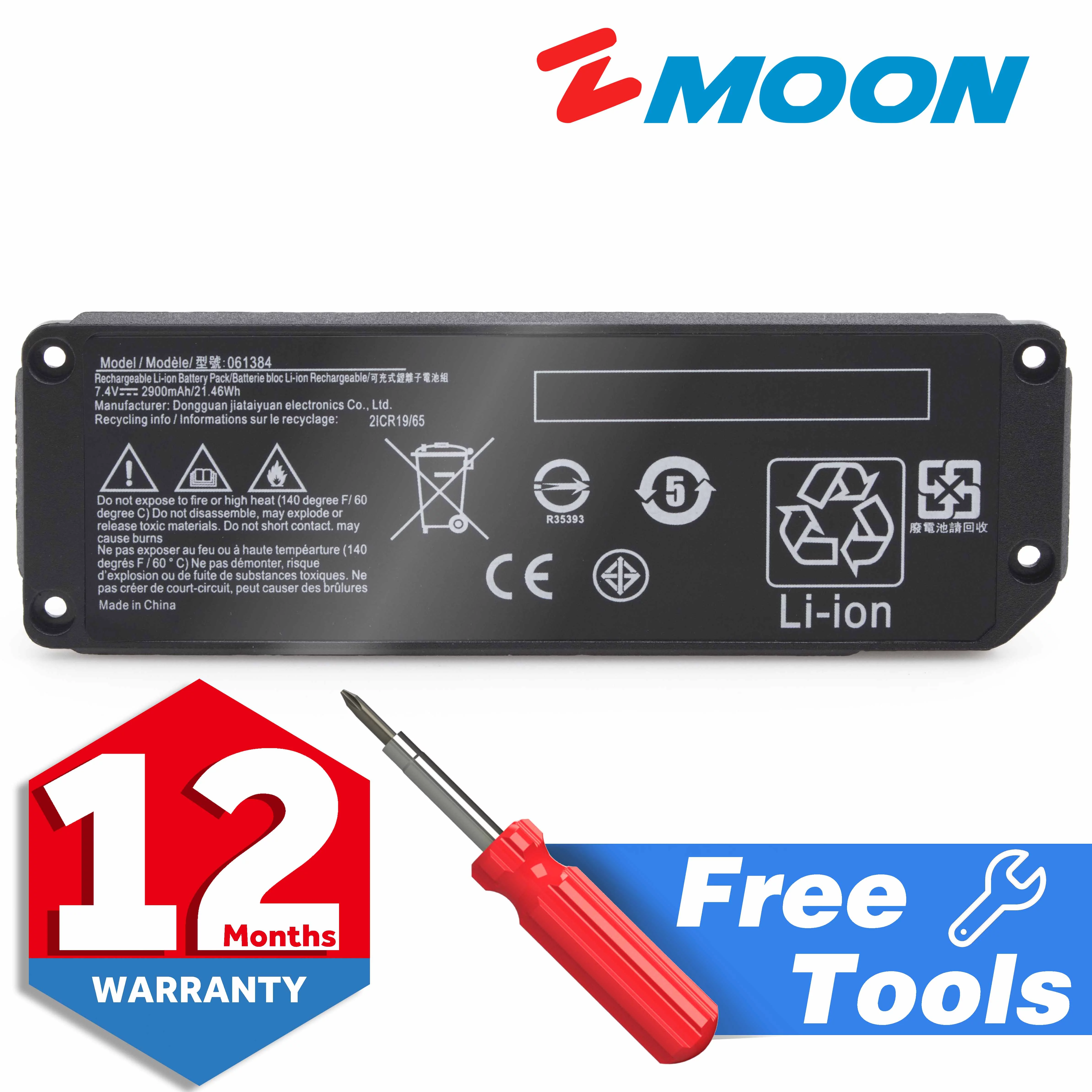 061385 Battery 061384 061386 063287 7.4V 2900mAh Replacement for Boses Soundlink Mini one / Boses SoundLink Mini Bluetooth Speaker one/ Boses SoundLink Mini Bluetooth Speaker I/ Boses Mini I