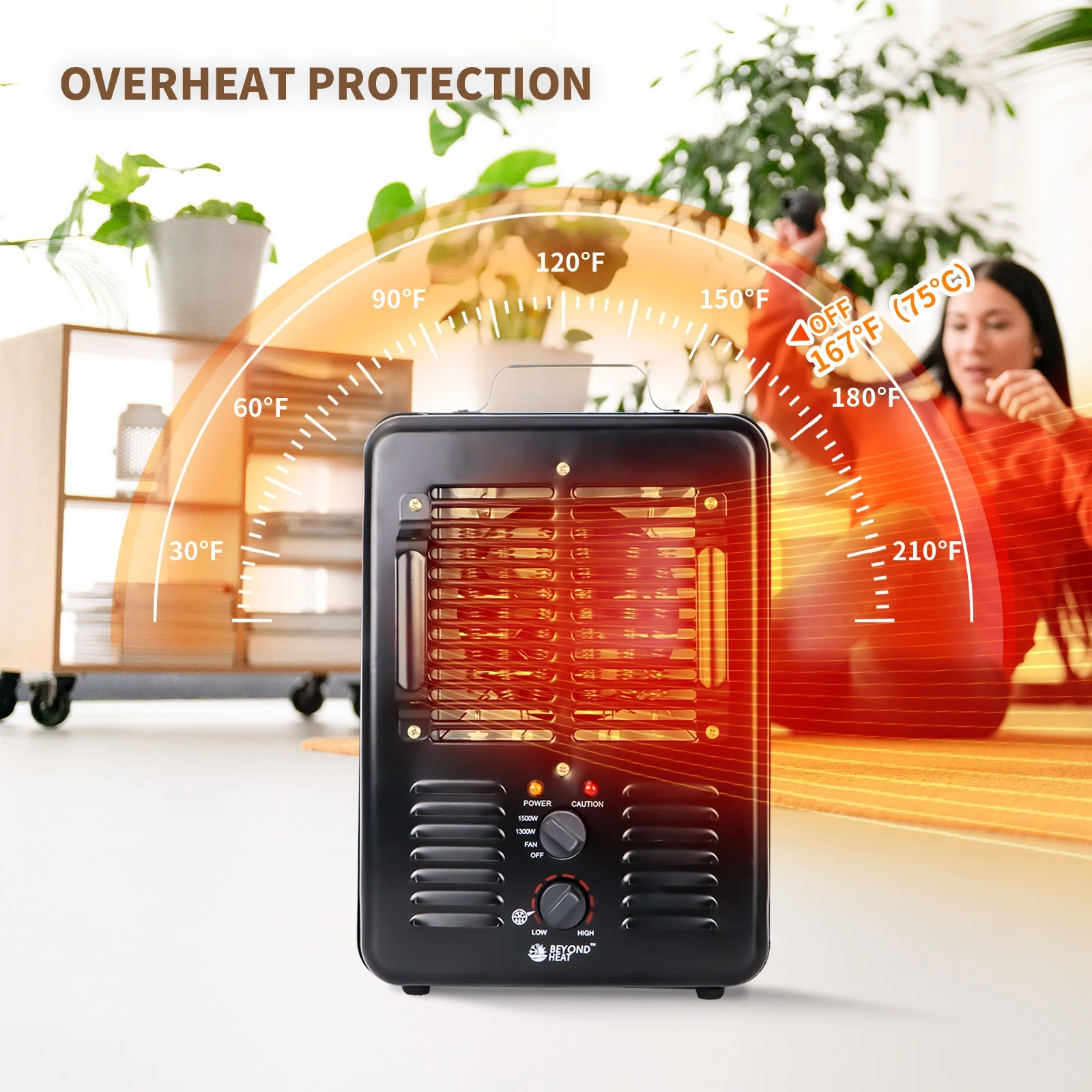 Beyond Heat Milkhouse Utility Heater