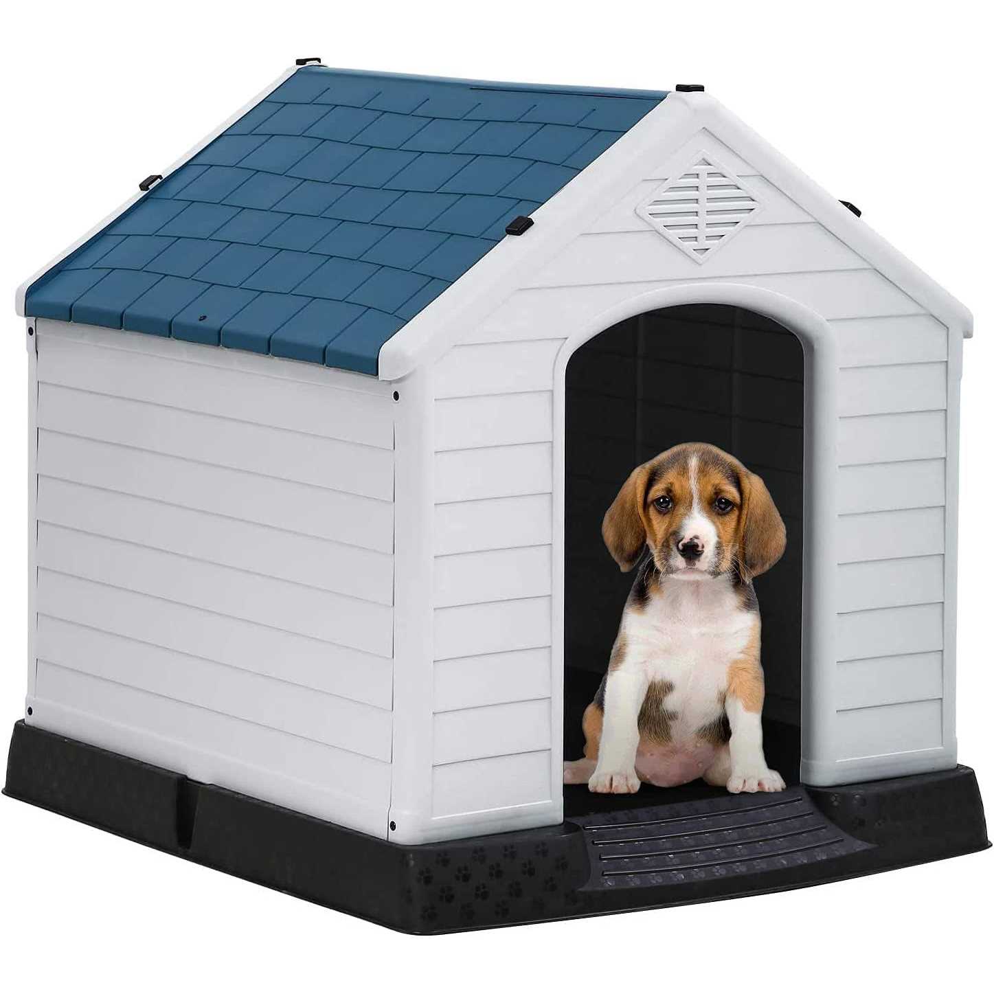 Bestpet Dog House Pet Kennel With Air Vents - Pet Supplies online store