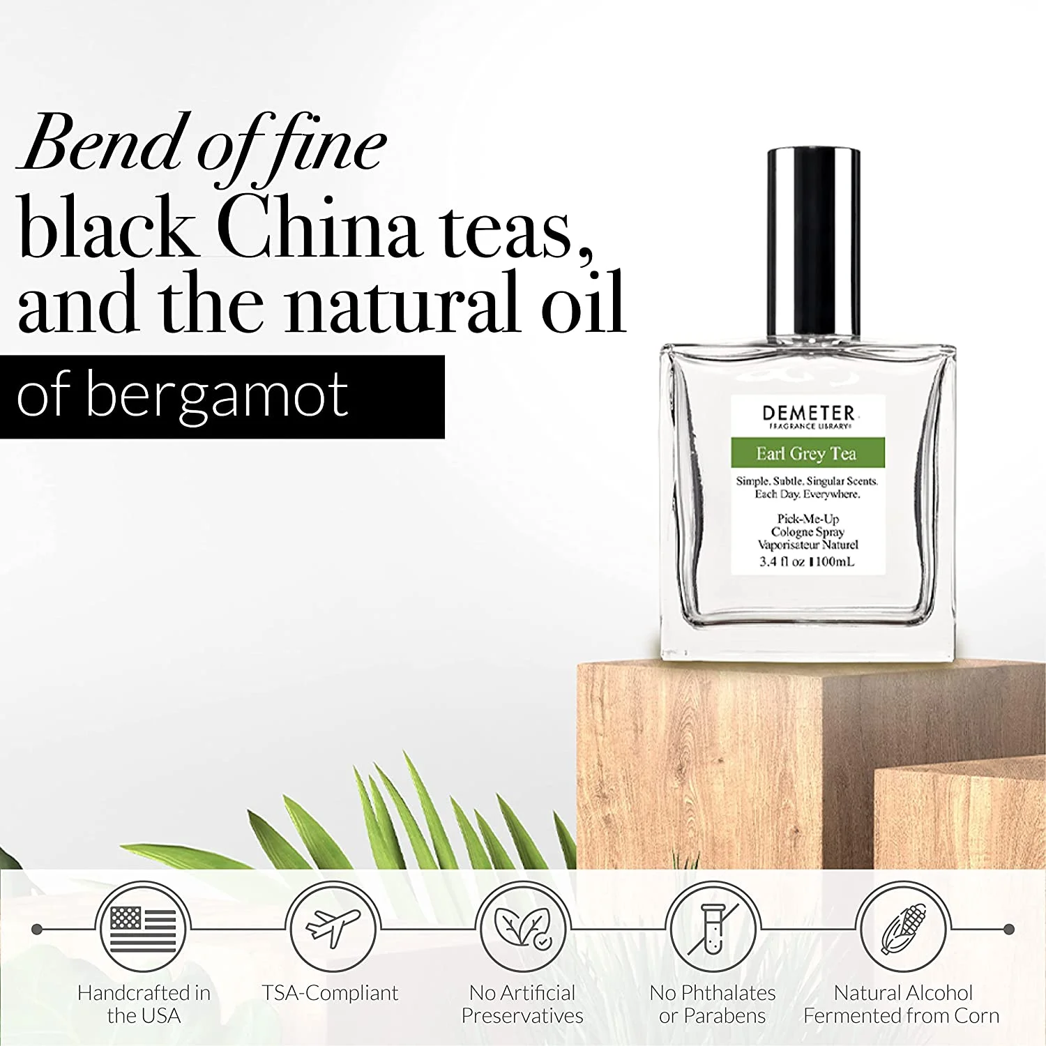 Demeter Earl Grey Tea Cologne Spray - 3.4 oz