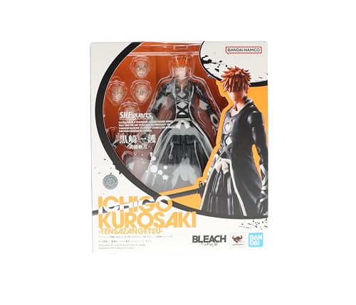 TAMASHII NATIONS - Bleach: Thousand-Year Blood War - Ichigo Kurosaki -Bankai Tensazagetsu-, Bandai Spirits S.H.Figuarts Action Figure