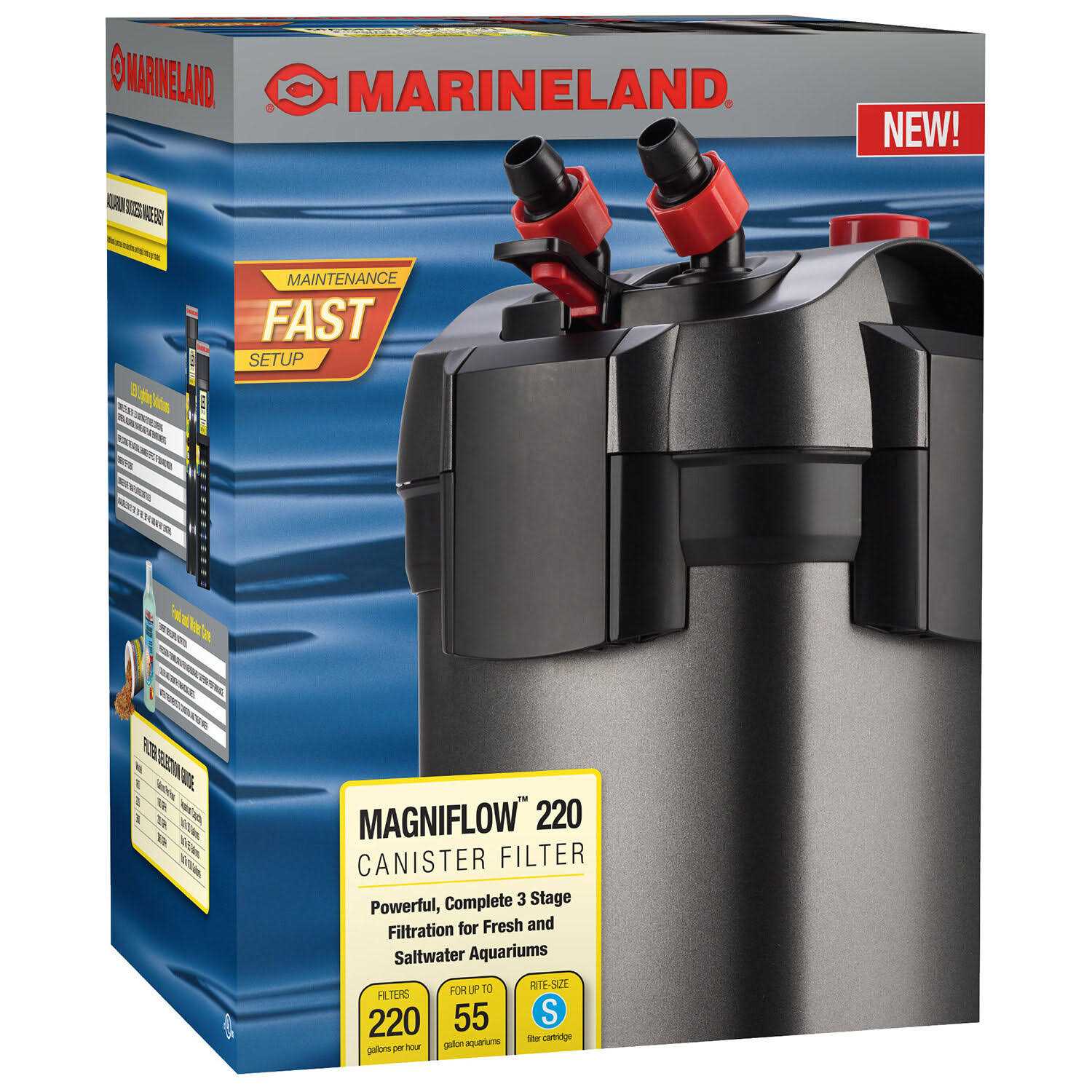 Marineland Magniflow 220 Canister Filter - Pet Supplies online store