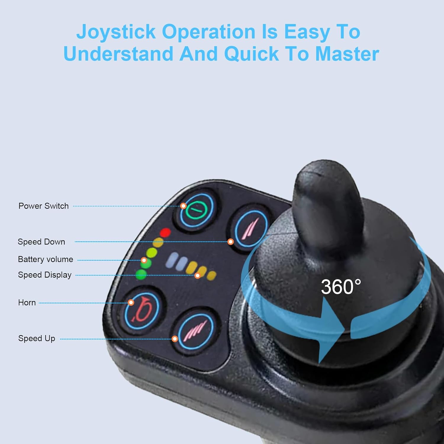 SUMELL Electric Wheelchair for Adults, Lightweight Electric Wheelchair 35lbs, Foldable Intelligent Power Wheelchairs with Flip Up Armrests and Single Battery