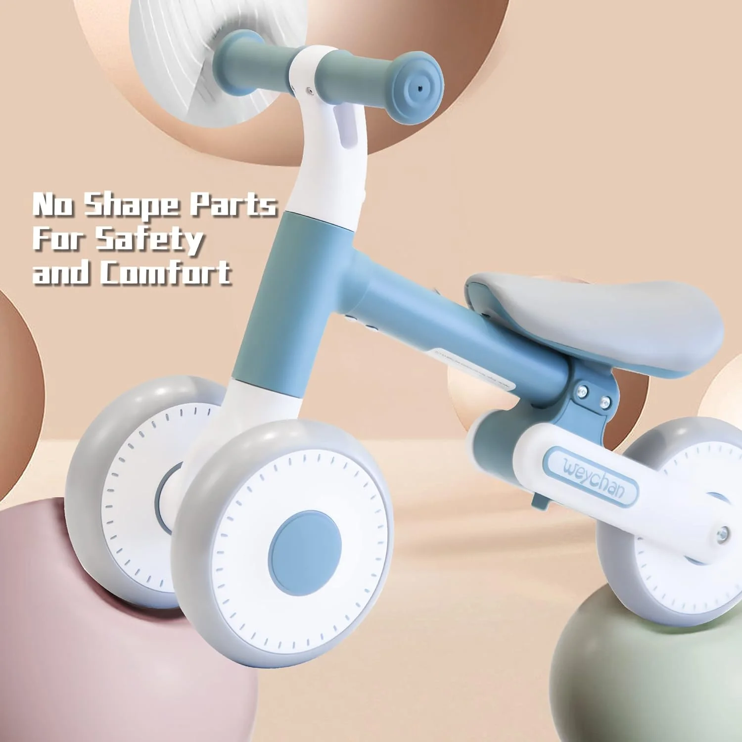 Baby Balance Bike Toys for 1 Year Old Boy Gifts, Adjustable Toddler Balance Bike One Year Old Girl Gifts, 12-36 Months Infant's Best First Birthday Gifts No Pedals Bike