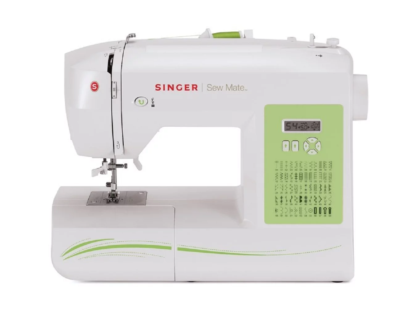 SINGER® 5400 Sew Mate Computerized Sewing Machine with 154 Stitch Applications