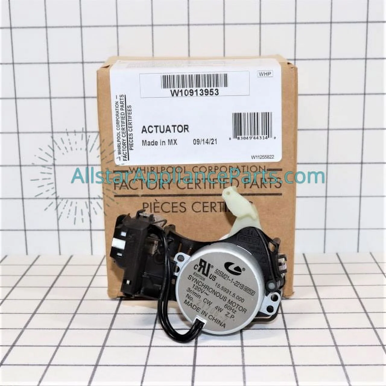 Whirlpool W10913953 Shift Actuator