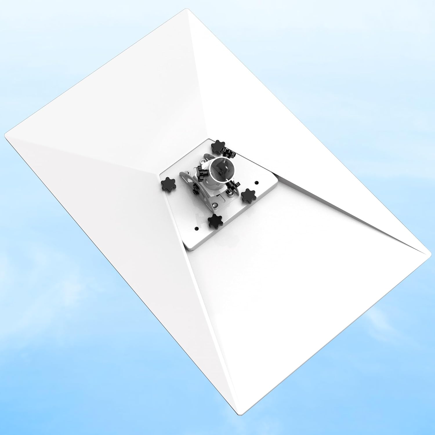 Starlink Gen 3 Mount Pipe Adapter, Starlink V3 Roof Mount, Starlink Gen 3 Pole Mounting Kit, Satarlink Wall Plate Mount with 160 Degree Tilt Adjustable for Starlink Gen 3 Standard Dish