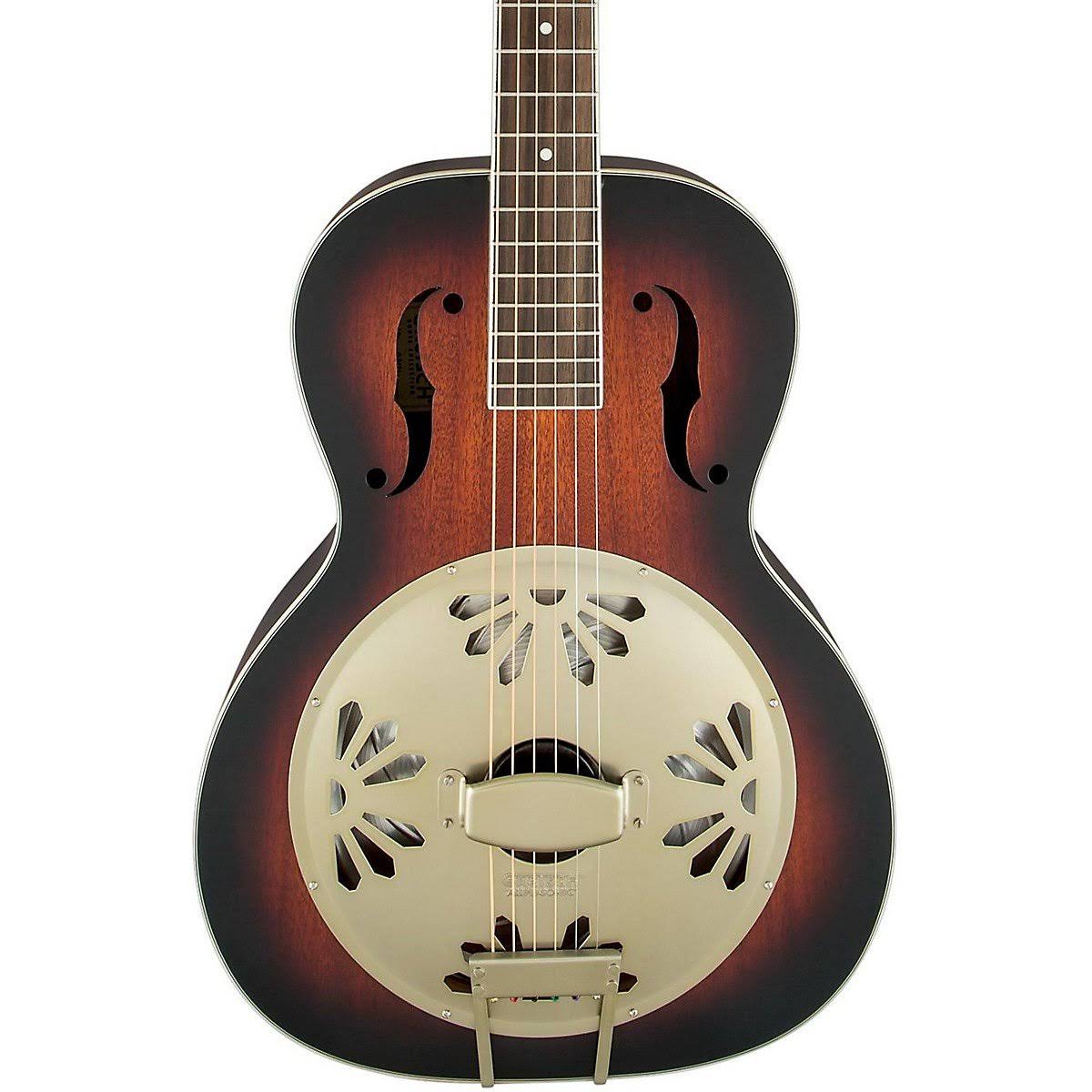 Gretsch G9241 Alligator Biscuit Round Neck Acoustic-Electric Resonator Guitar 2-Color Sunburst