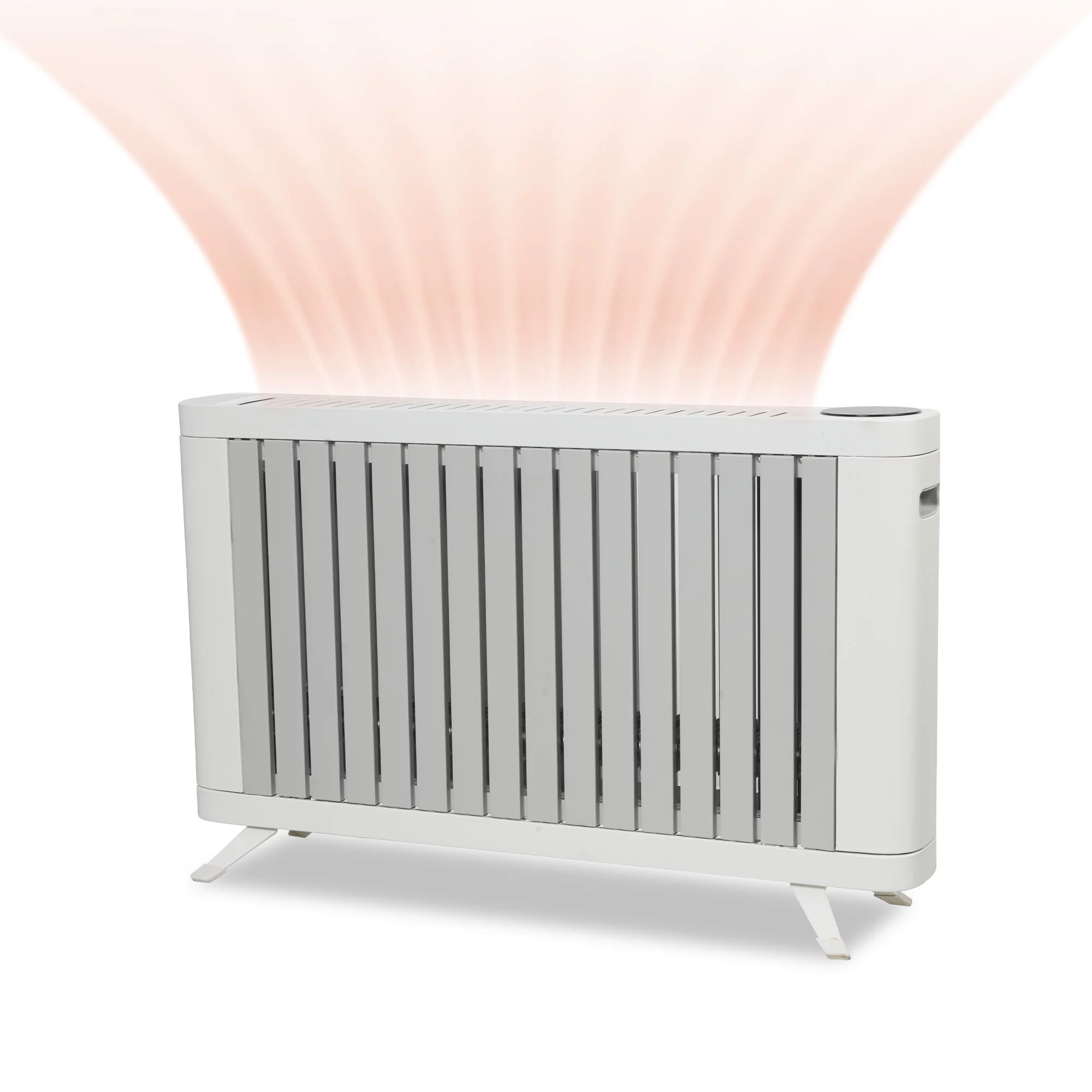 1500W Smart Radiator Indoor Space Heater with 3 Heating Modes, Adjustable Thermostat, 0-12h Timer, Small Heater for Bedroom Home Office