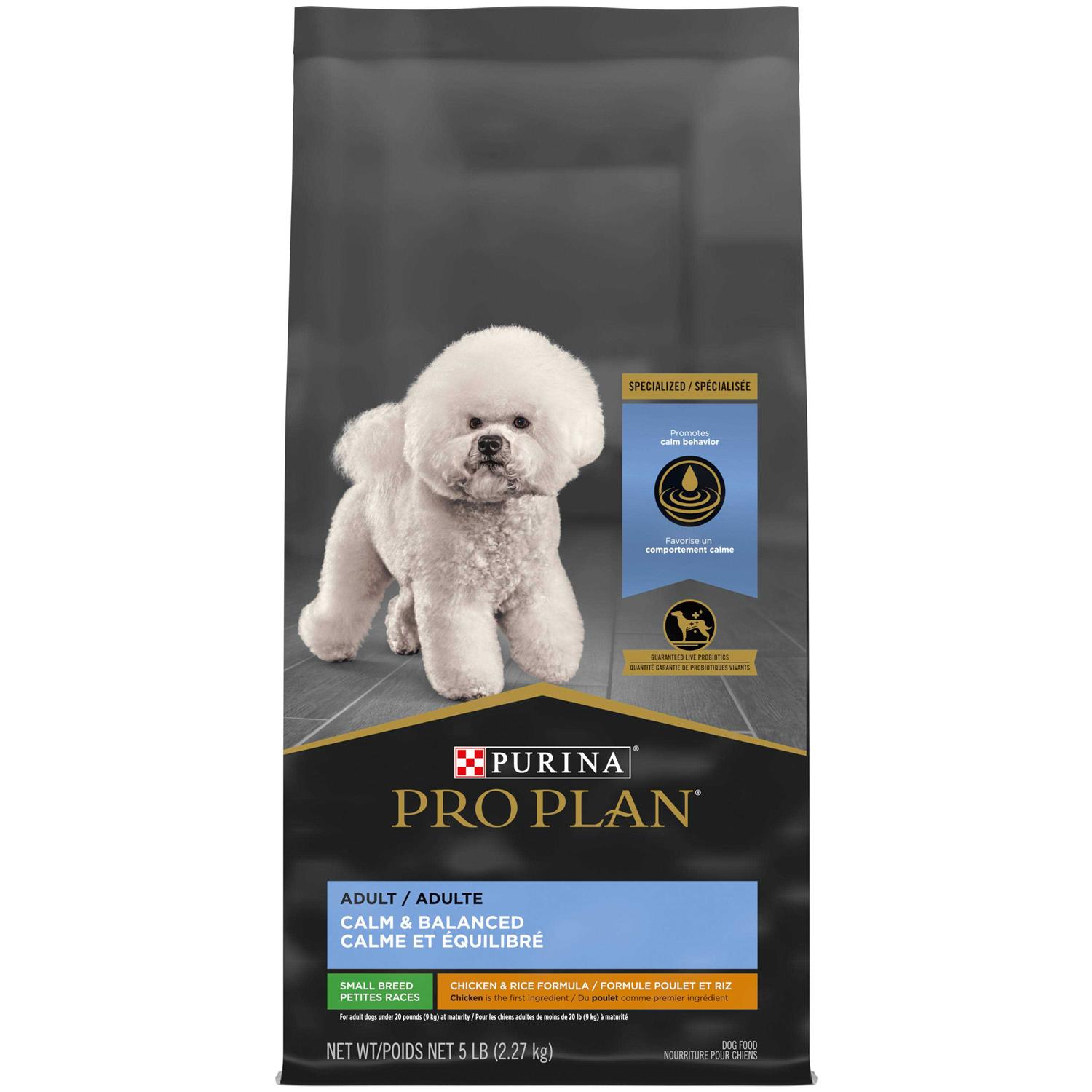 Purina Pro Plan Calm Balanced Adult Small Breed Chicken Rice Formula Dry Dog Food - Pet Supplies online store