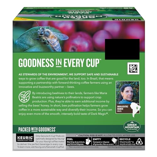 Green Mountain Coffee Roasters Dark Magic Keurig Single-Serve K-Cup Pods, Dark Roast Coffee, 72 Count