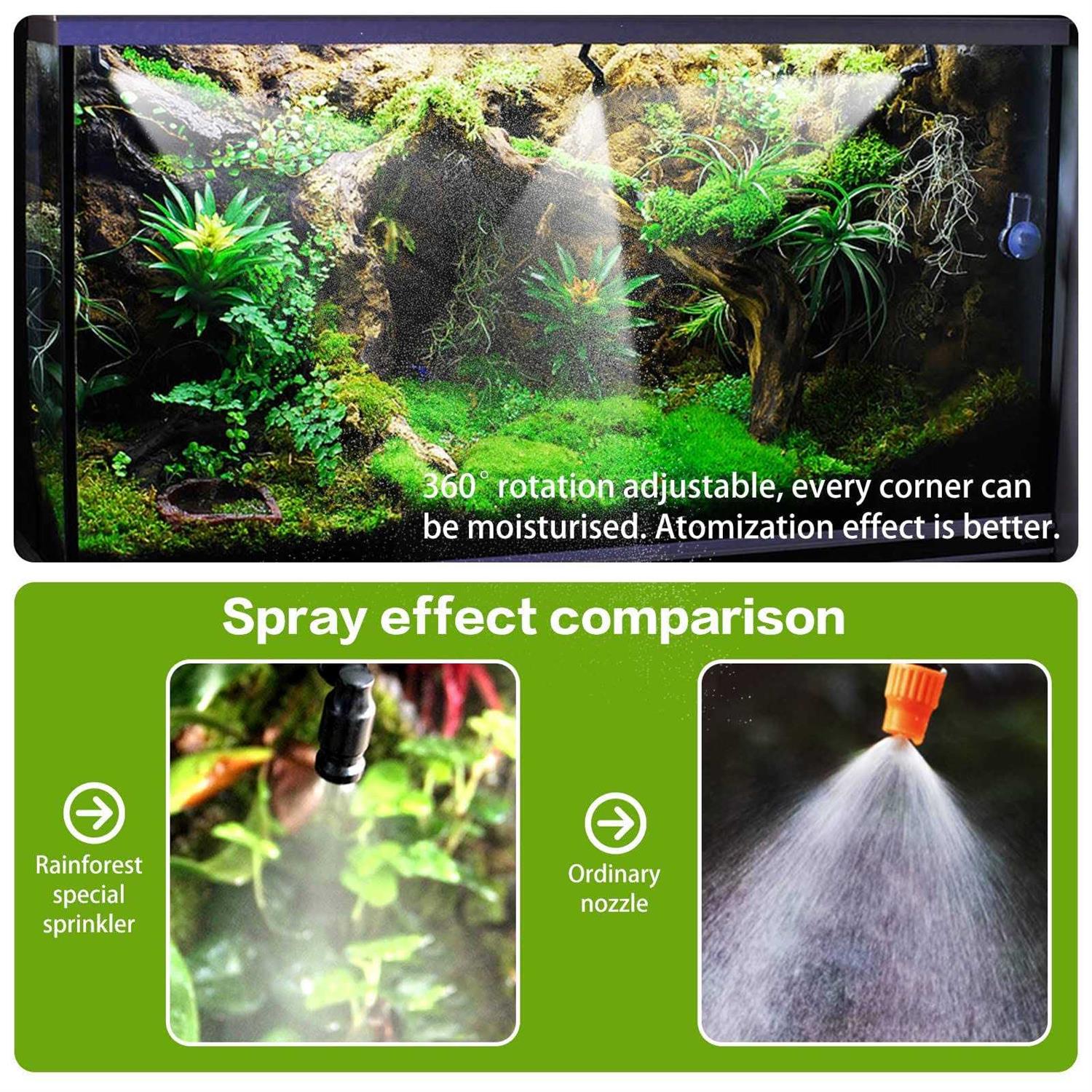 MYGIIKAKA Reptile Fogger Automatic Reptile Mister Fogger for Terrarium - Pet Supplies online store