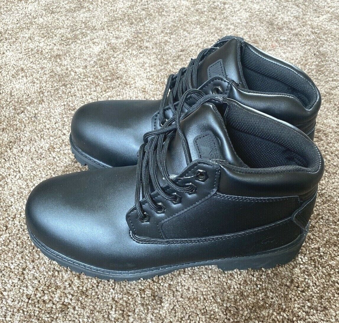 Mountain Gear Mens Russel Mid  Boot, Adult, Black Mono Chrome, 8.5 M US