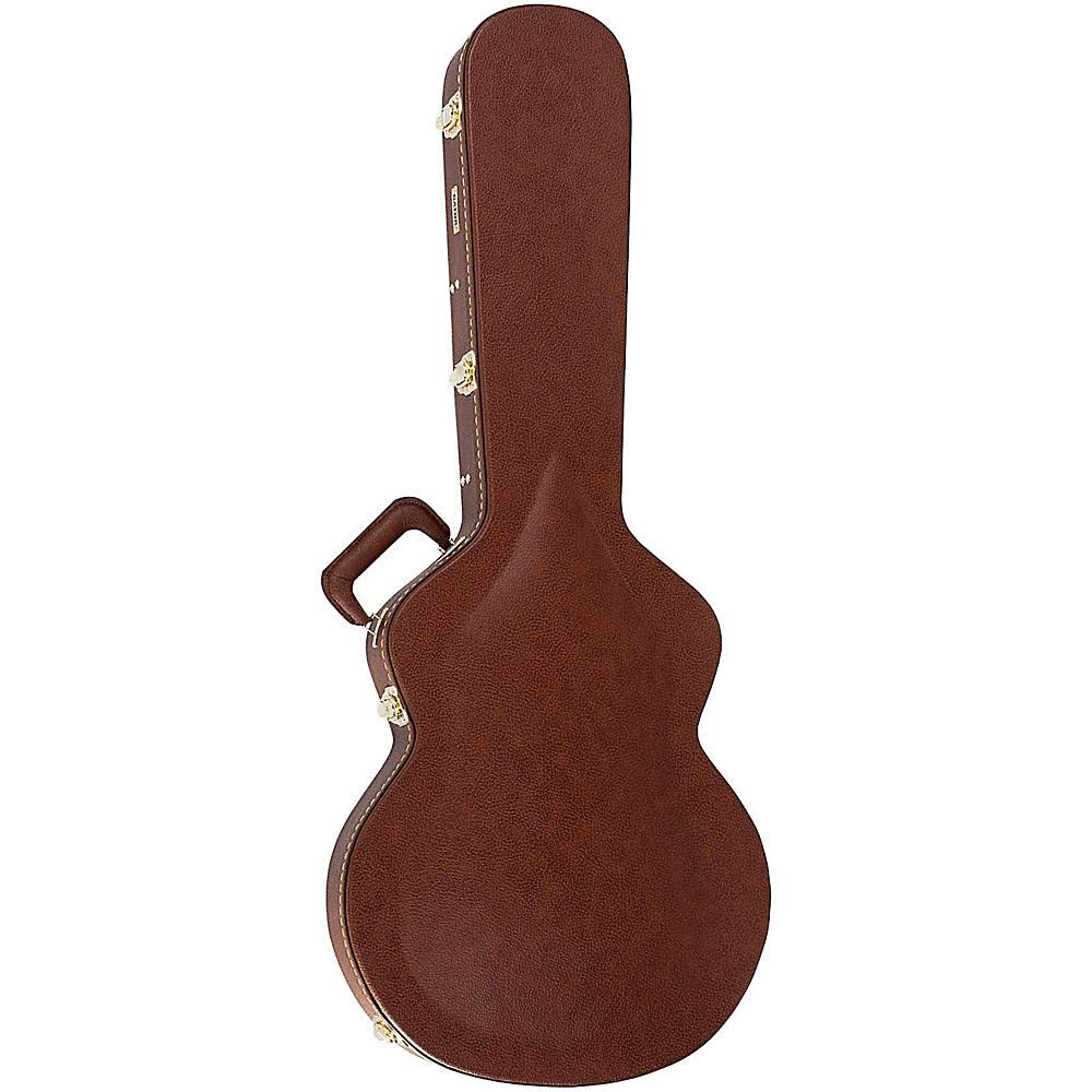 Gator GW-335-BROWN Semi-Hollow Guitar Deluxe Wood Case