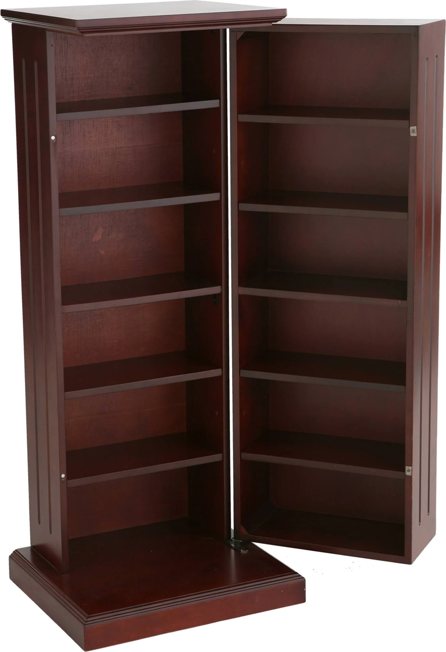 Media Storage Pedestal - Cherry