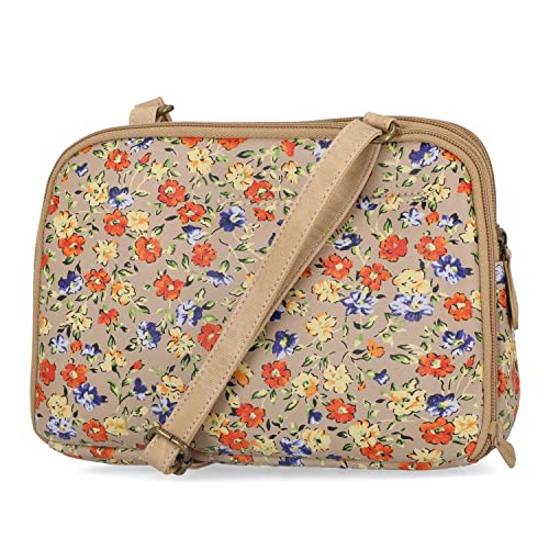 MultiSac Zippy Triple Compartment Crossbody Bag