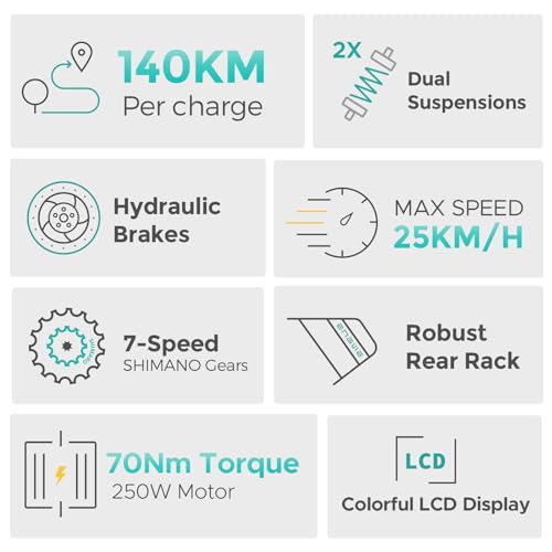 ENGWE E26 1000W Electric Bike for Adults, 26