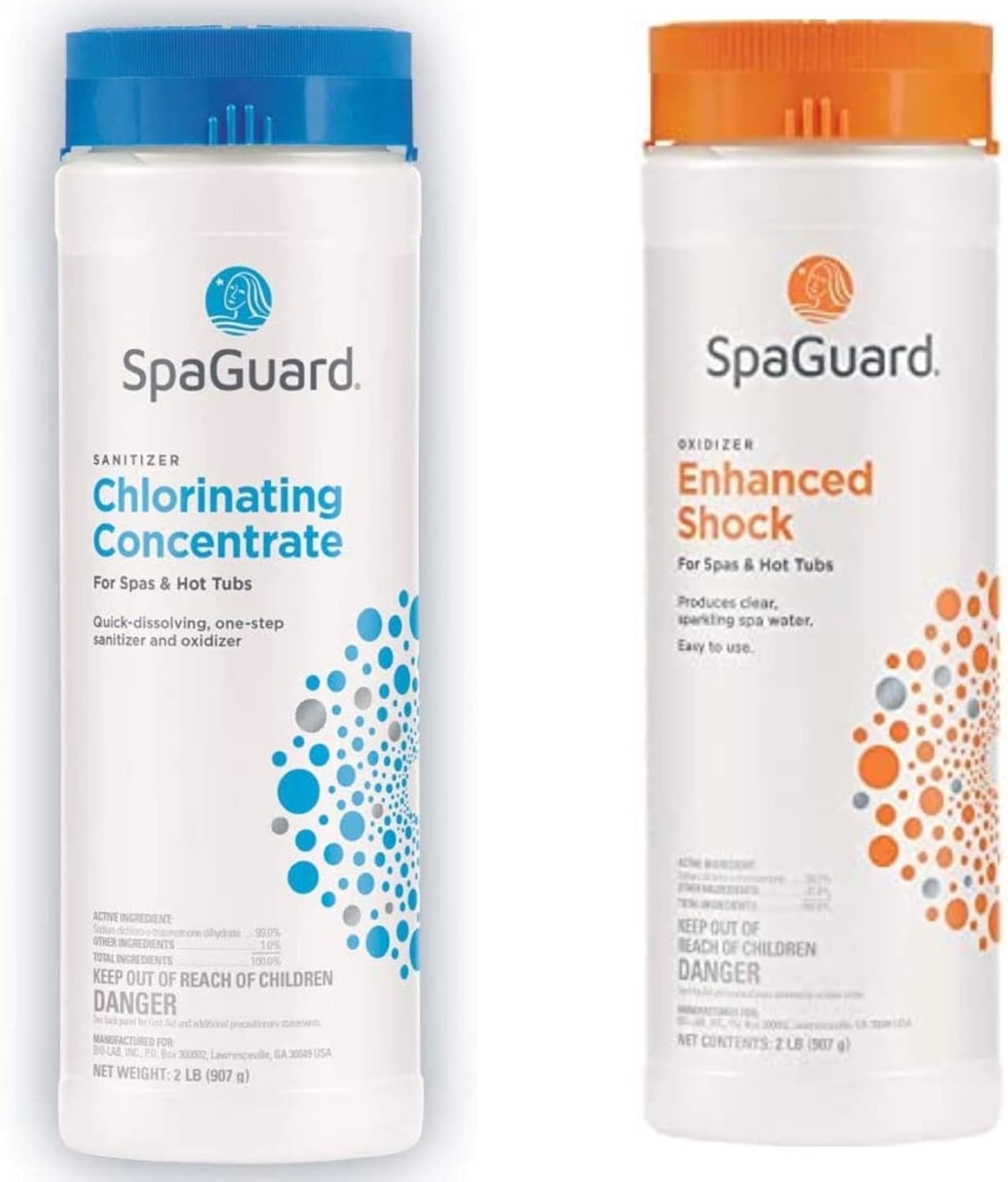 SpaGuard Chlorinating Concentrate & Enhanced Shock 2lb