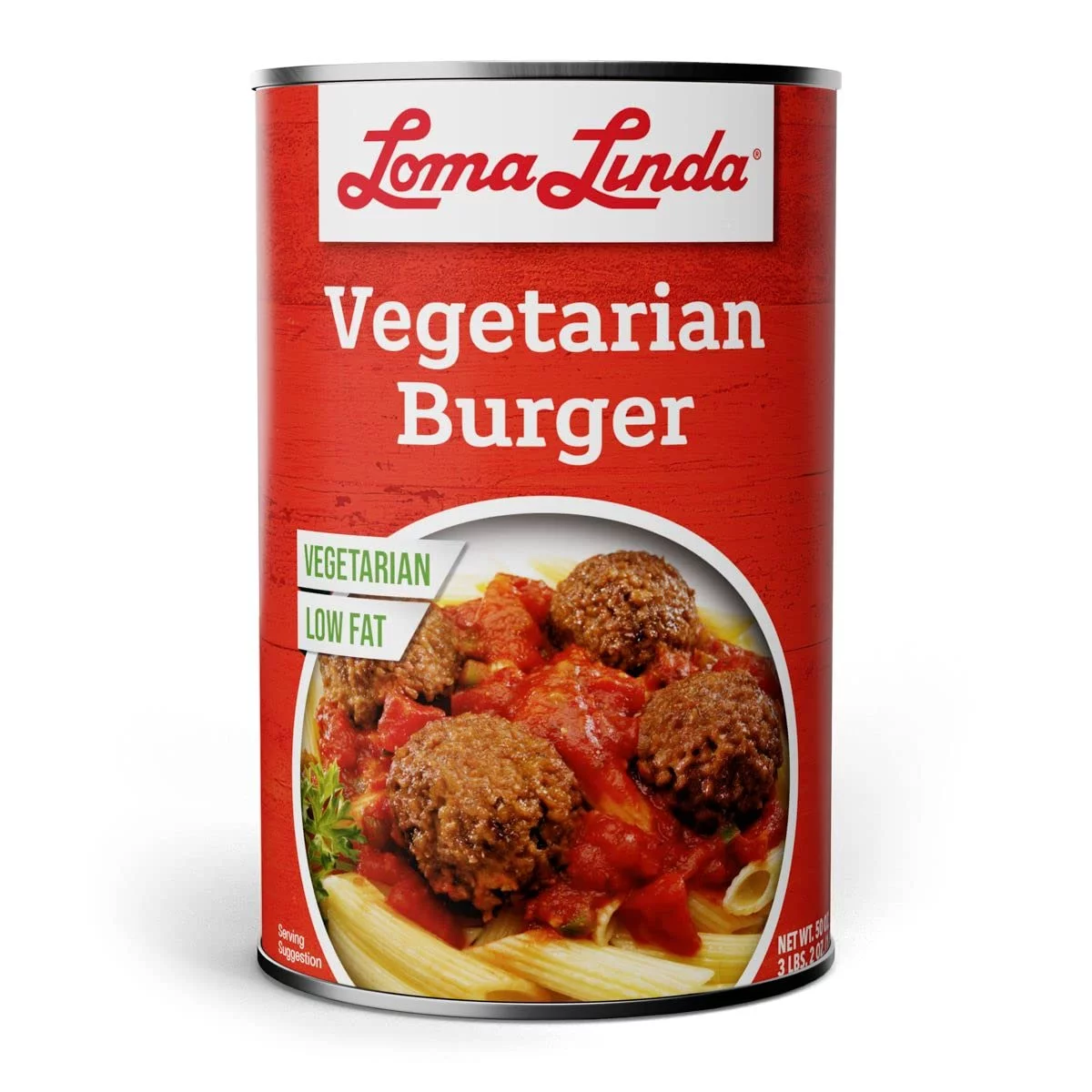 LOMA LINDA: Vegetarian Burger, 50 oz