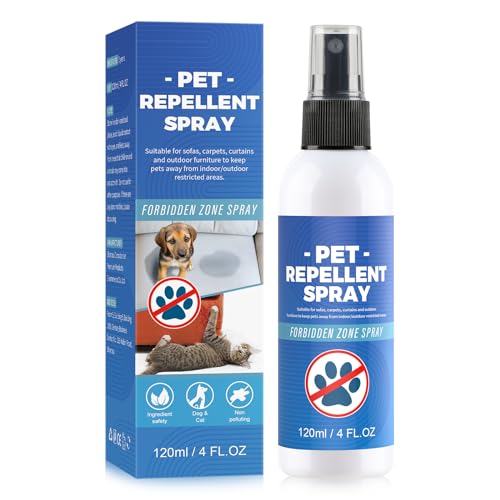 Bitter Spray for Dogs to Stop Chewing, 120ML. No Chew Spray for Dogs & Pets. Effective Anti Scratch Furniture Protector. Dog Deterrent Anti Chew Spray. Alcohol Free, Safe Formula