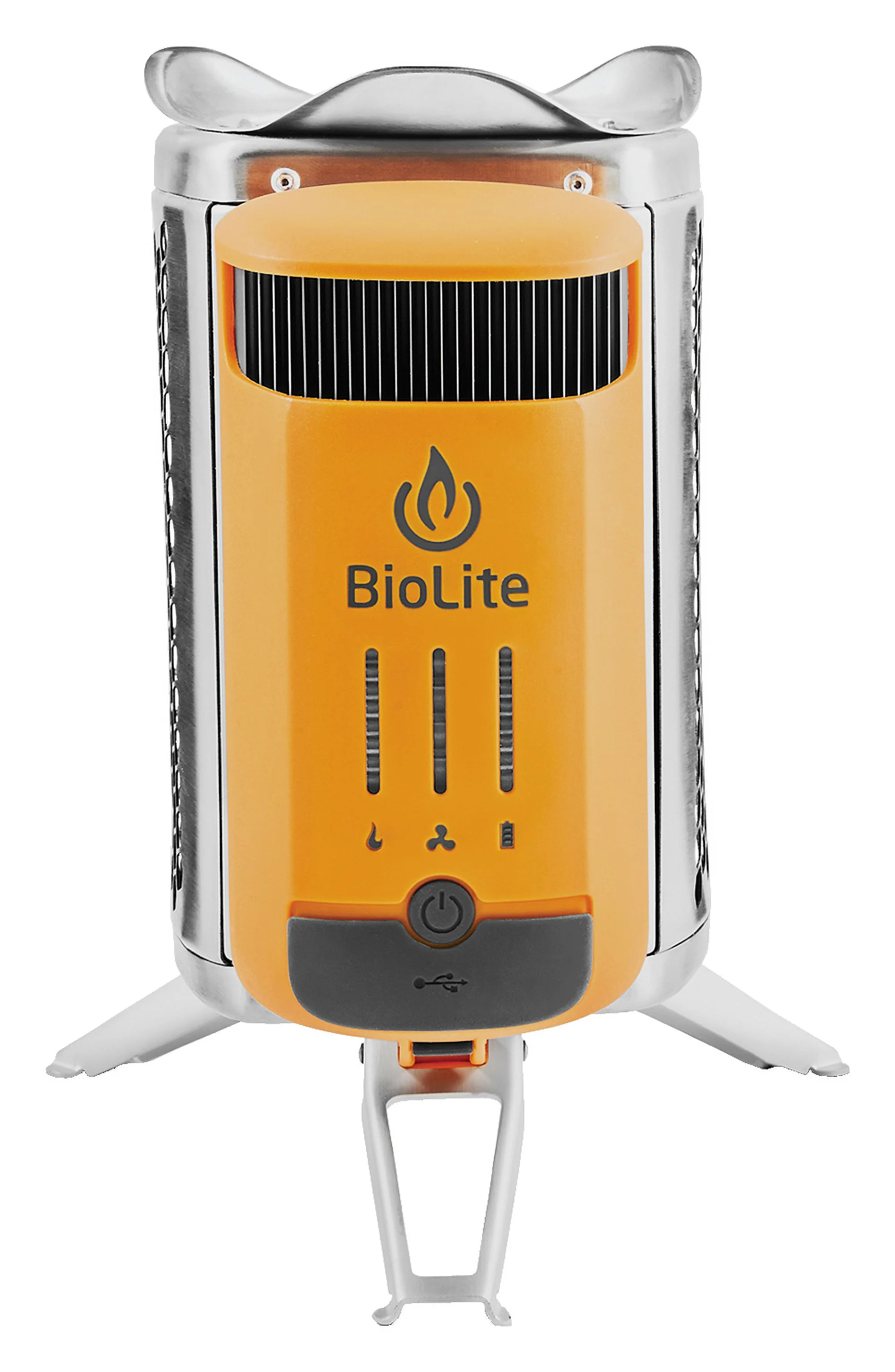 BioLite - CampStove 2 + - Silver and Yellow - CSC0200 - Radiant Selections