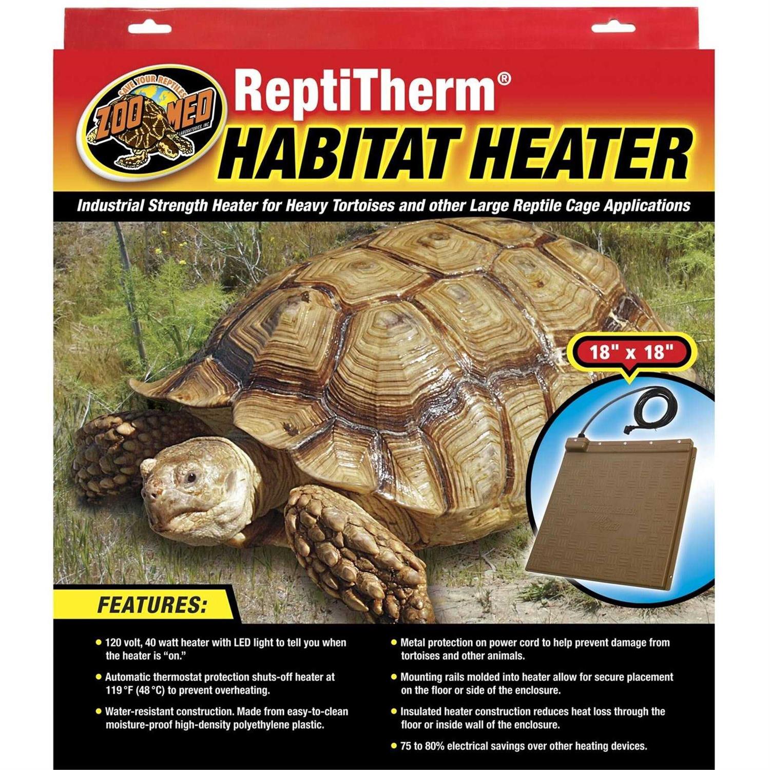 Zoo Med ReptiTherm Habitat Heater - Pet Supplies online store