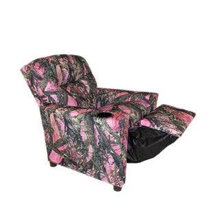 Dozydotes Child Recliner with Cup Holder Camouflage Pink - True Timber