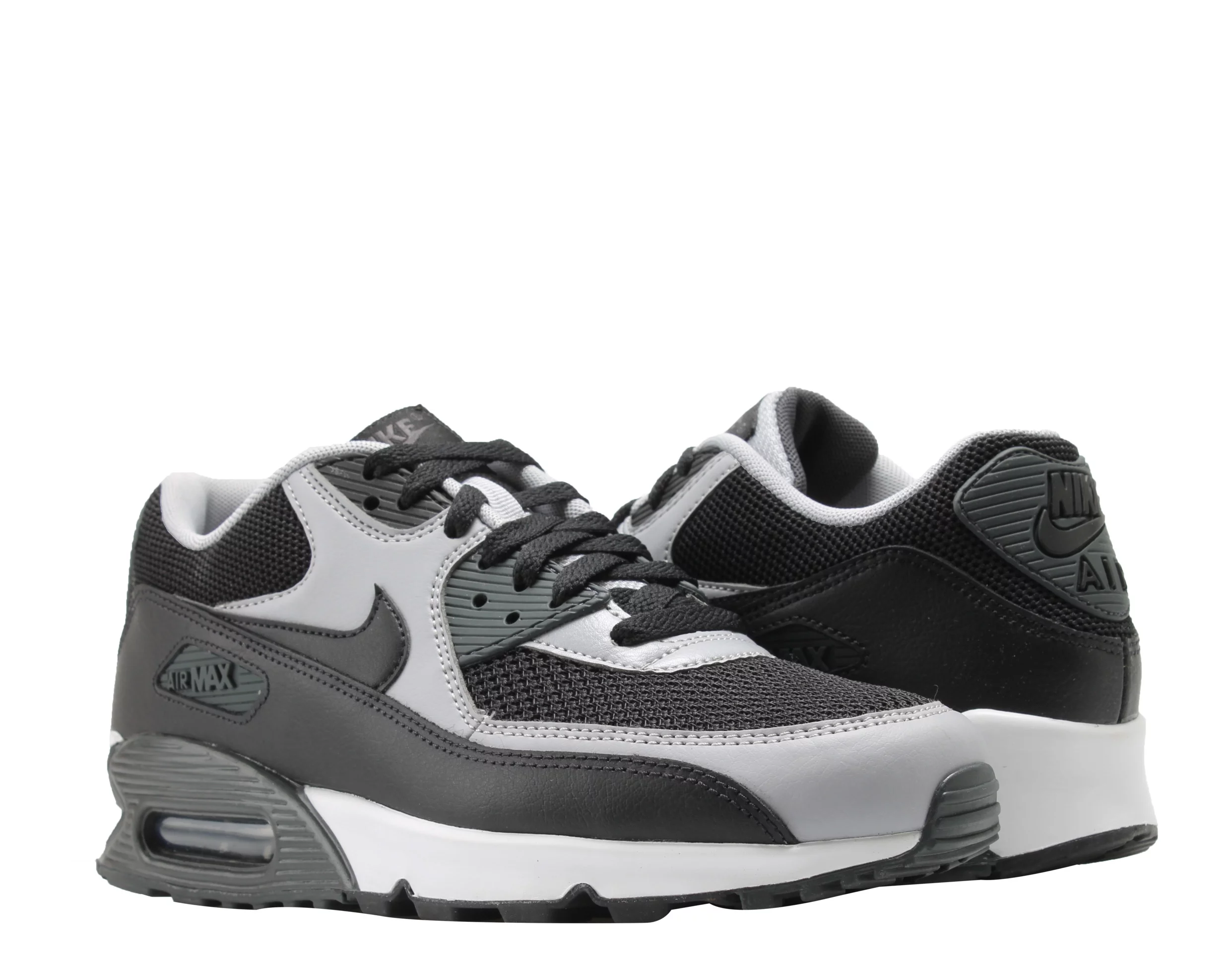 Mens Nike Air Max 90 Essential Black Wolf Grey Anthracite 537384-053