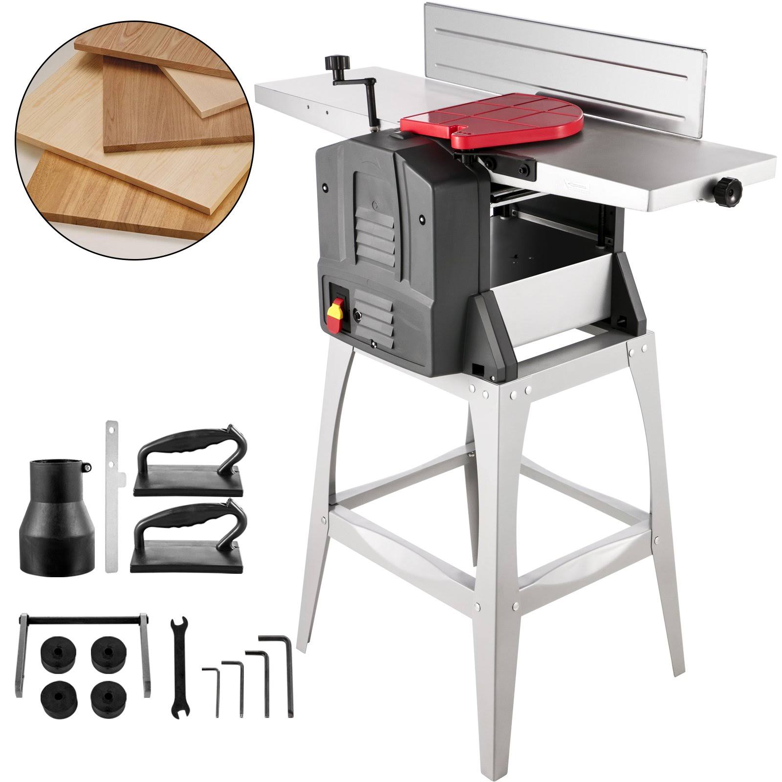 Vevor 10 inch Jointers Woodworking Benchtop Jointer Planer for Wood Cutting