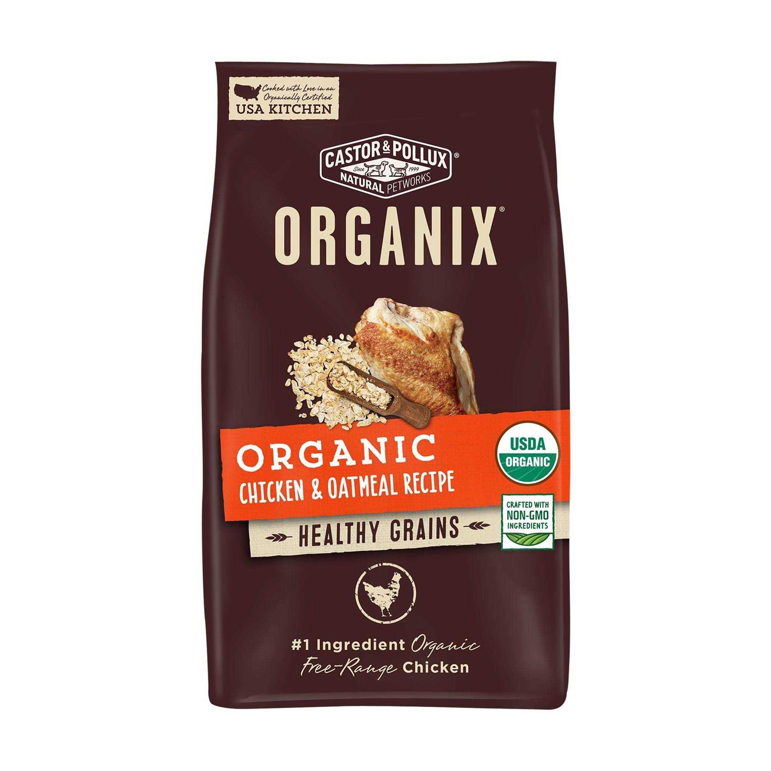 Castor & Pollux Organix Organic Chicken Recipe Dry Dog Food - Pet Supplies online store