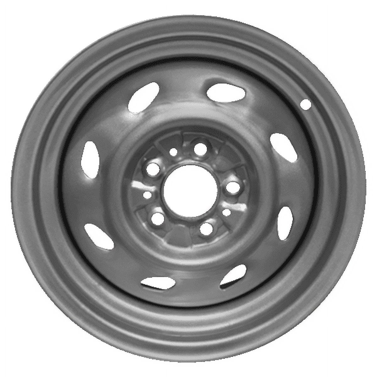 New 15x6 inch Wheel for Ford Ranger (93-09) Silver Painted Steel Rim