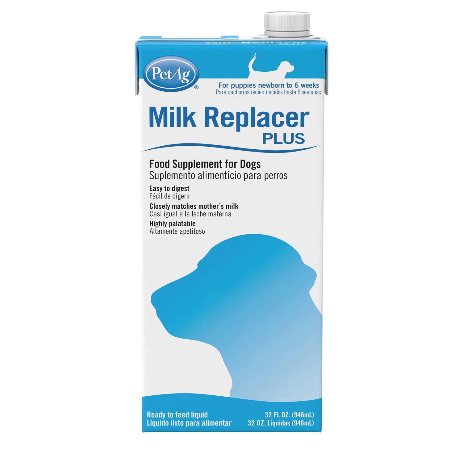 Pet-ag Milk Replacer Liquid for Dogs and Puppies - Pet Supplies online store