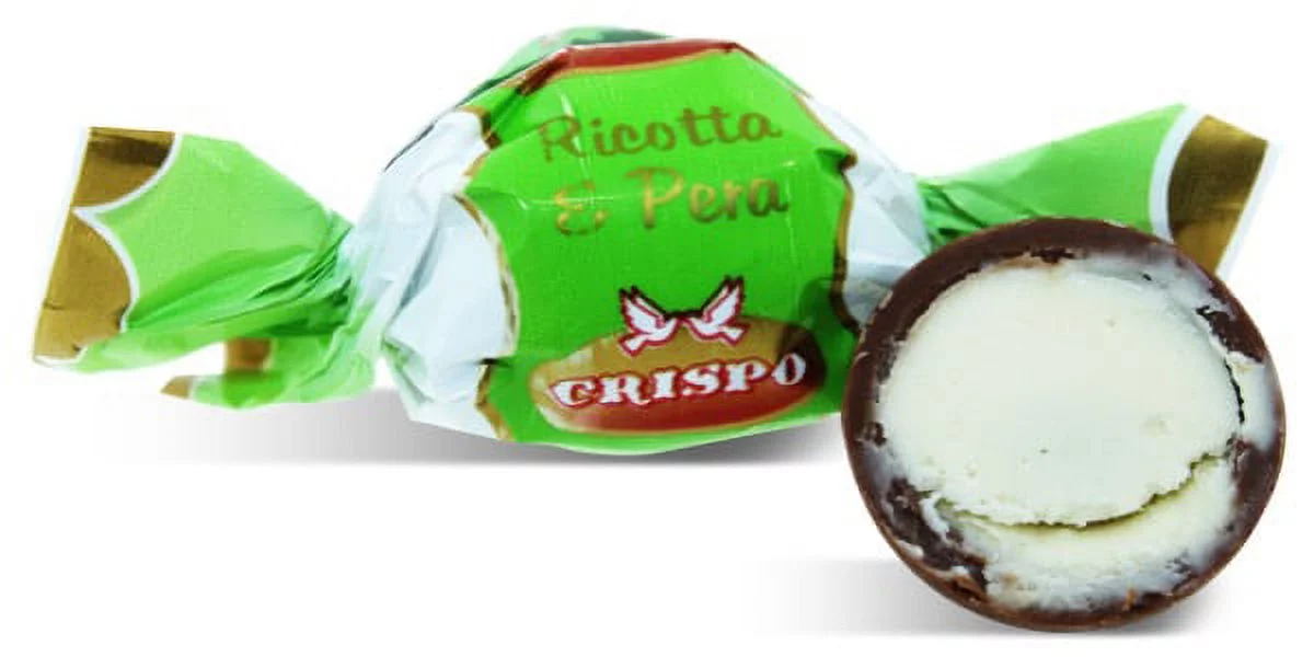 Crispo, Crid'or Milk Chocolate Pralines Filled w/ Ricotta Pear Cream (2.200 Lbs)