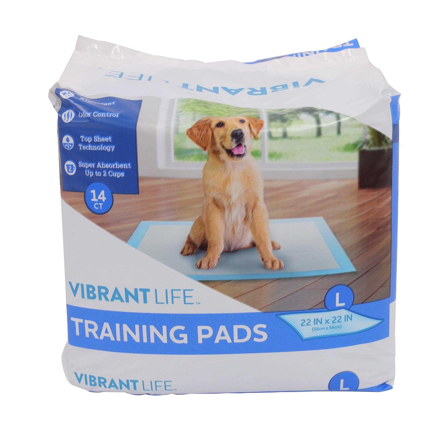Vibrant Life Training Pads Dog & Puppy Pads - Pet Supplies online store