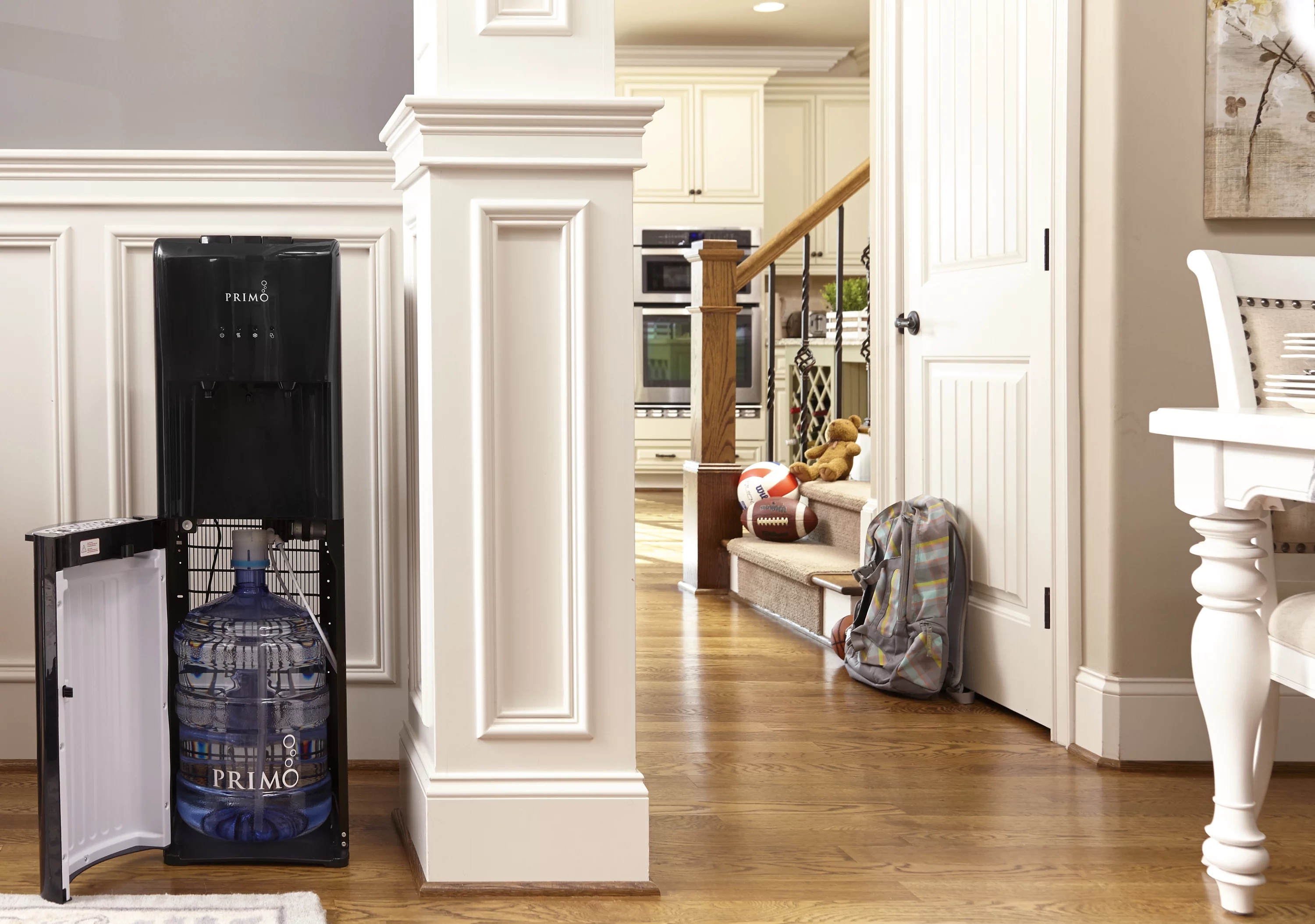 Primo Water Dispenser Bottom Loading, Hot/Cold Temperature, Black Model 601088 - Radiant Selections