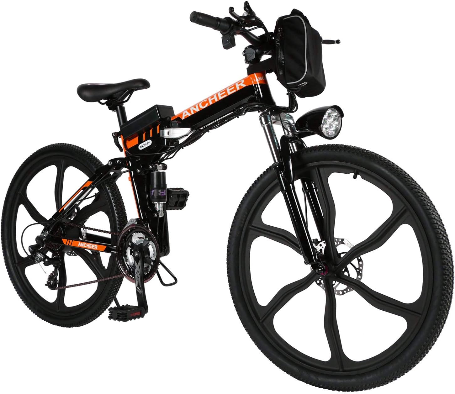 ANCHEER Electric Bike, Folding Electric Bike 26