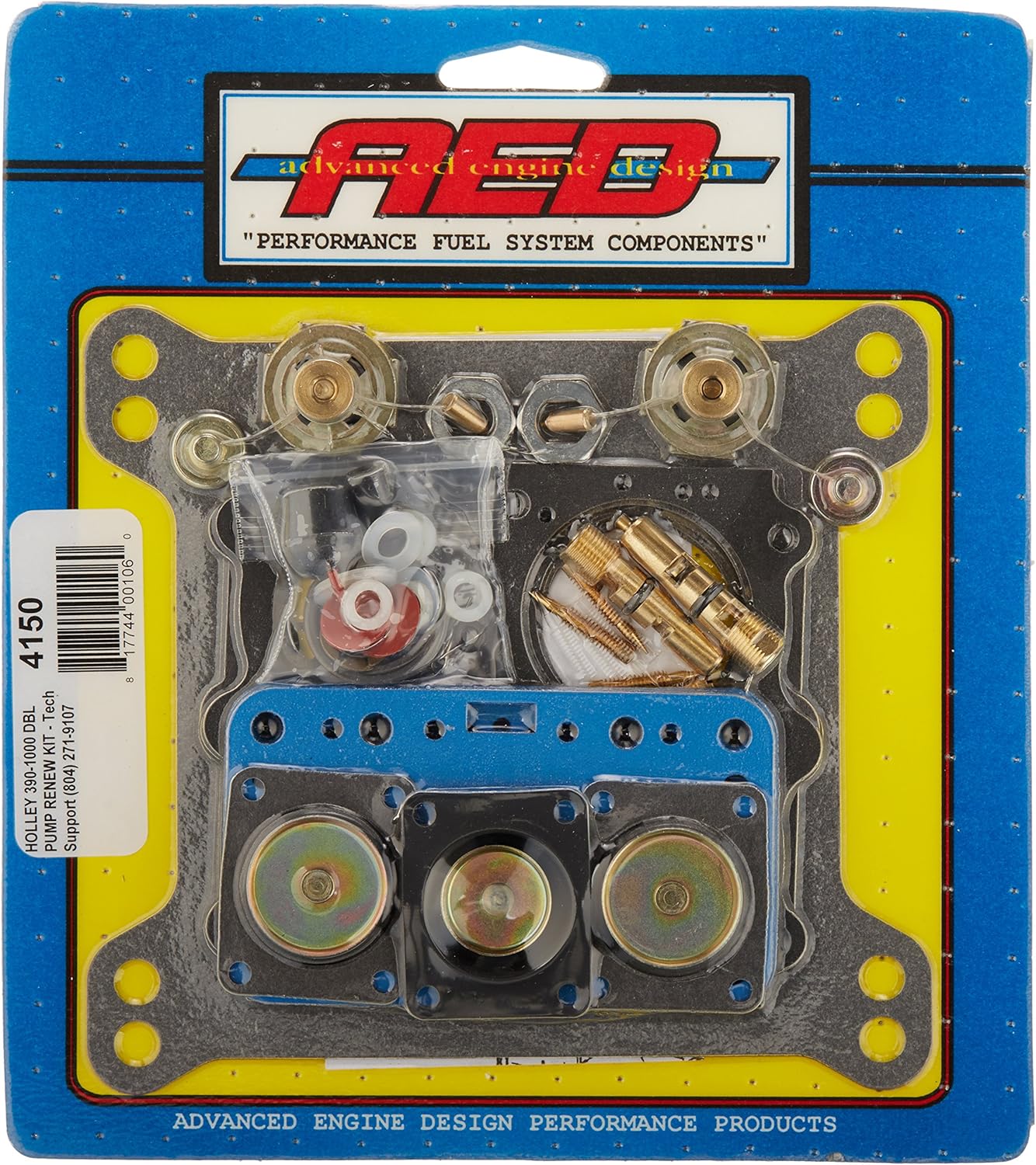 AED 4150 Ultimate Holley Double Pumper Carburetor Kit Pack of 2